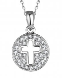 CROSS DIAMOND PENDANT (TP2385)